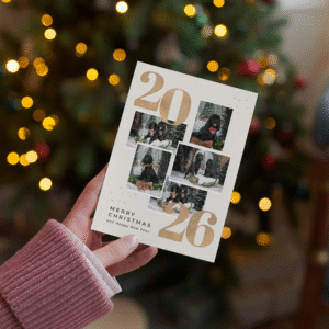 Kerstkaarten met eigen foto - Vijfluik